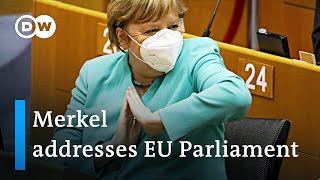 Angela Merkel lays out vision to unify European Union in parliamentary