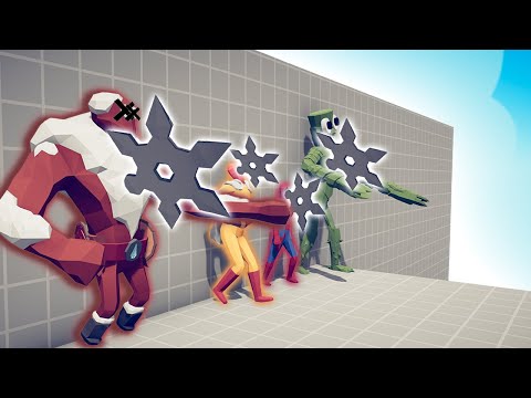 SENSEI PINNING EVERY UNITS TO THE WALL - TABS | Totally Accurate Battle Simulator 2023