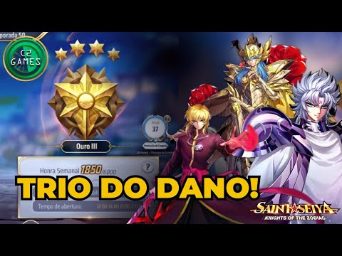 DUELO GALÁCTICO COM ESSE TRIO É DANO NA CERTA! ERRO GT/ NOVO PERSONAGEM EM SAINT SEIYA AWAKENING