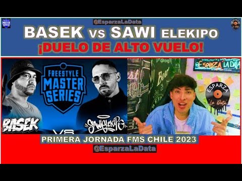 BASEK VS SAWI ELEKIPO! #fmschile #chile #españa #fmsespaña #esparzaladata #sawi #basek #freestyle