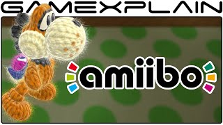 Retro amiibo in Yoshi's Woolly World - ROB, Duck Hunt, & Game & Watch + Mii Fighters!