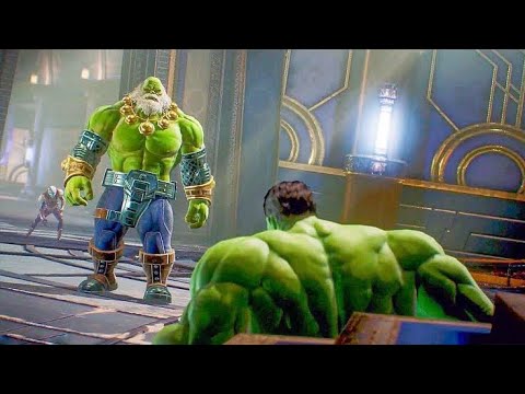 MARVEL Future Revolution - War Machine _ HULK Fight Maestro [ENDING] - Game Scene