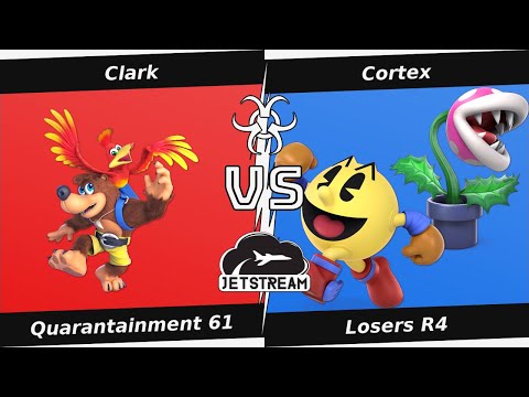 Quarantainment 61 Losers R4 - Clark (Banjo) Vs Cortex (Piranha Plant, Pac Man) - SSBU
