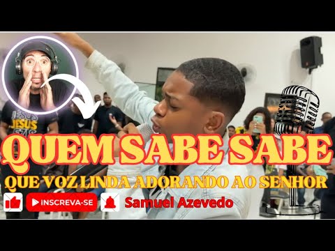 QUE VOZ ABENÇOADA 😭 ELE DEU LUGAR NA SALA DE ADORAÇÃO