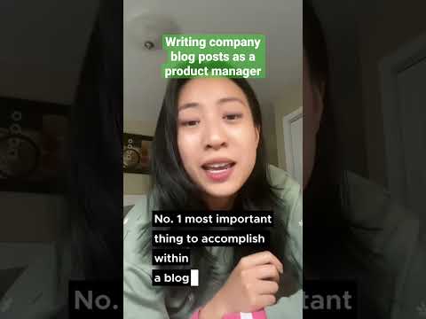 How to write blog posts for your company as a product manager: start with an outline #techstartup