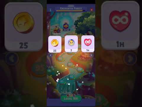 Angry Birds Dream Blast level 990 🎁 😍#entertainment #angrybirdsdreamblast #gamer #gift#satisfying