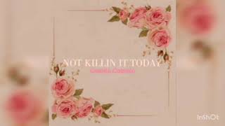 Not killin it today - Camila Cabello (audio)