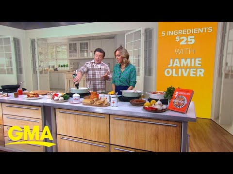 Jamie Oliver talks new cookbook, shares home cooking recipes