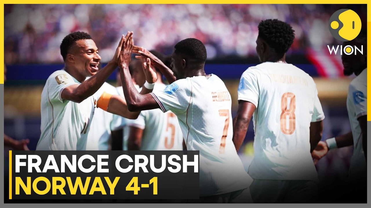 FIFA World Cup 2026: France Crush Norway 4-1; Dembele Hat-Trick Powers France | WION News