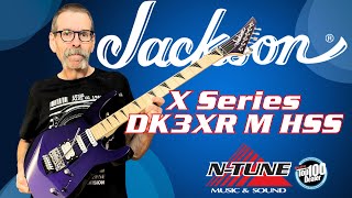 Video thumbnail for Jackson X Series DK3XR M HSS Electric Guitar - Deep Purple Metallic by NTune Music and Sound