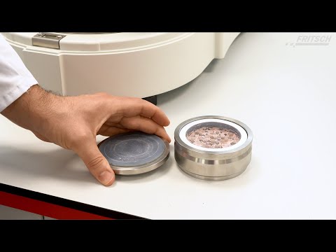 Mixing two samples with a FRITSCH Planetary Mill