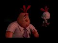 Chicken Little Buck Cluck Tells The Truth To Melvin Red Alien Scene