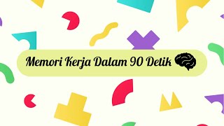 Download lagu Memori Kerja Dalam 90 Detik | Aha! mp3