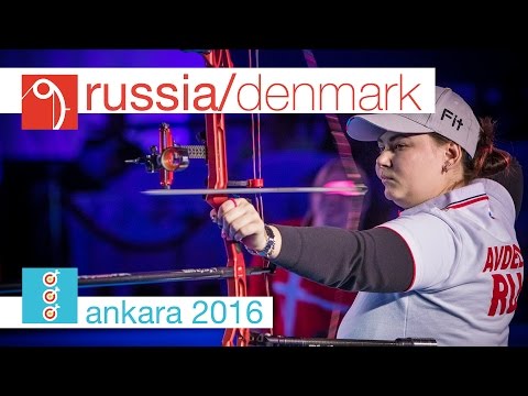 Russia v Denmark – Compound Women's Team Gold Final | Ankara 2016