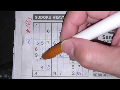 Sudoku stress with these 2 Sudokus? (#1669) Heavy Sudoku. 10-02-2020 part 2 of 2
