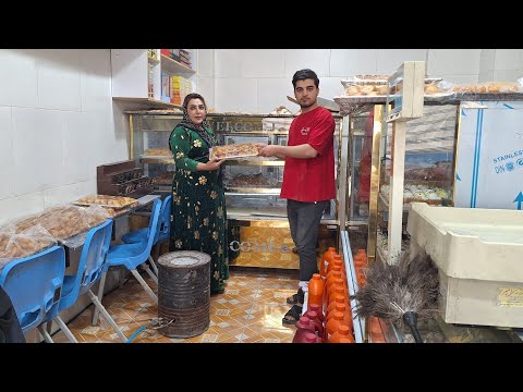 😭➡️😊 End of hard days; sweet news of Akram's new job at Shirinsara! 🧁🎉