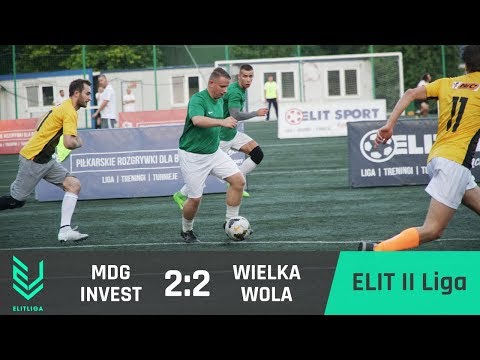 MDG Invest 2:2 WIELKA WOLA - ELIT II Liga [WIOSNA 2018]