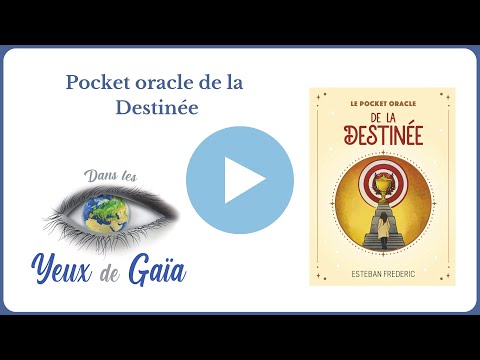 Le pocket oracle de la destinée - Estéban Frédéric