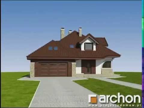 Dom w zefirantach (G2) - Efektowny dom I ARCHON+ Projekty Domów