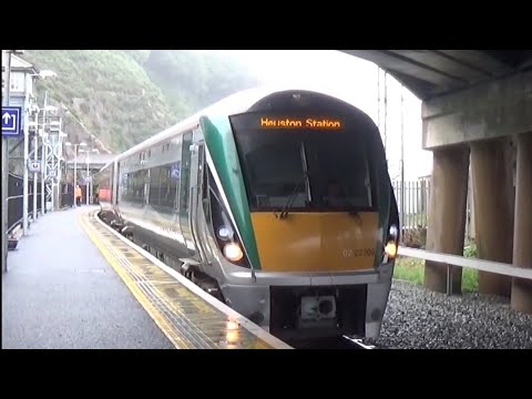 Irish Rail 22000 Class ICR Train 22209 - Waterford Plunkett Station