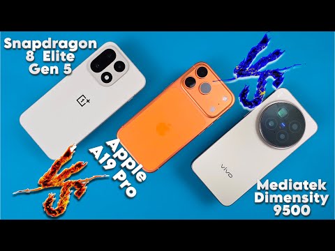 1+15 vs iPhone 17 Pro vs Vivo X300 Pro - Performance TEST!