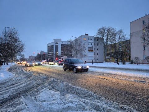 Újabb havazás volt Nyíregyházán