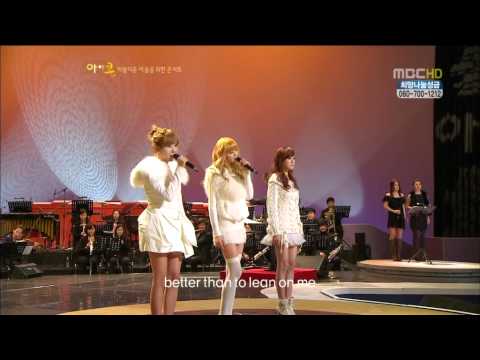 ASPVN][HQ]101225 Orange Caramel Because Of You @ MBC Icon Concert