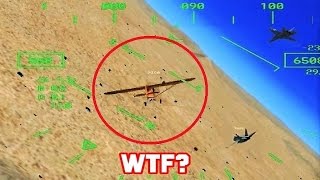 FSX Multiplayer: Fighter Jet Intercept Gone WRONG (F-18 Chases a J3 Cub??)
