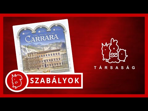 Carrara Palotái (Második Kiadás) | Játékszabály - Társaság - Társasjáték Vlog