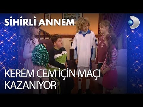 Kerem Cem İçin Maçı Kazanıyor - Sihirli Annem 35. Bölüm