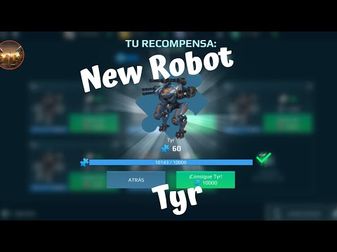 Nuevo Robot Tyr -[War Robots Battle's]-