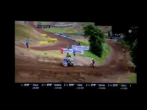 (Motocross) Mxgp race 2 loket, Czech Republic last 2 laps incredible contest
