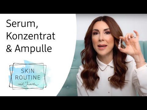 Serum, Konzentrat & Ampullen: Skin Routine mit Judith Williams