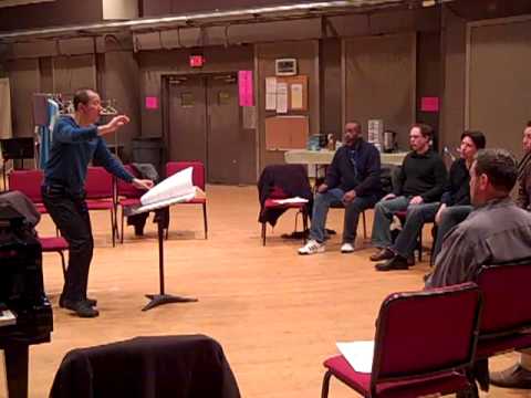 Tan Dun Rehearses TEA with the Opera Company of Philadelphia Chorus