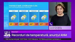 Vremea se încălzește din nou în weekend. Meteorolgii anunță când sunt așteptate din nou ploi