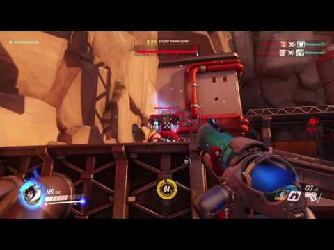 Overwatch Launch MP gameplay pt40 - Everyone Needs to CHILL OUT