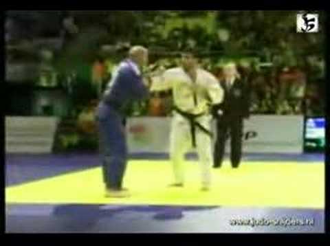 Judo Lissabon EC 2008 Fernandes (FRA) - Kevkhishvili (GEO)