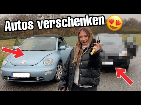 Video Thumbnail: Ich VERSCHENKE Autos an Fremde ?? | Bibi
