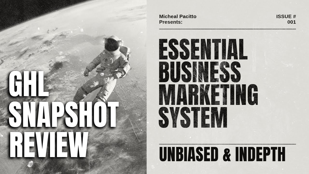 GHL Snapshot Review: Essential Business Marketing System - Go High Level