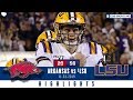 Arkansas vs #1 LSU Highlights: The Tigers book SEC title game berth | CBS Sports HQ