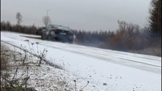 Alfa Romeo Giulia burnout (2.0T Benzina Super Q2 w/ racemode)