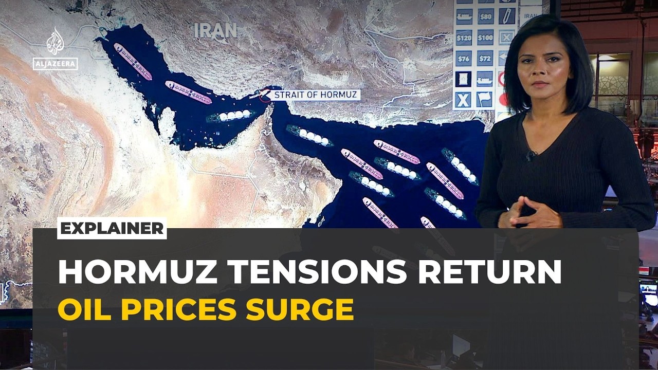 Strait of Hormuz tensions drive oil prices to four-week high of $87 a barrel