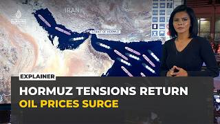 Strait of Hormuz tensions drive oil prices to four-week high of $87 a barrel
