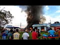 URGENTE: Incêndio de grande proporção em empresa no centro da Cidade em Rolim de Moura
