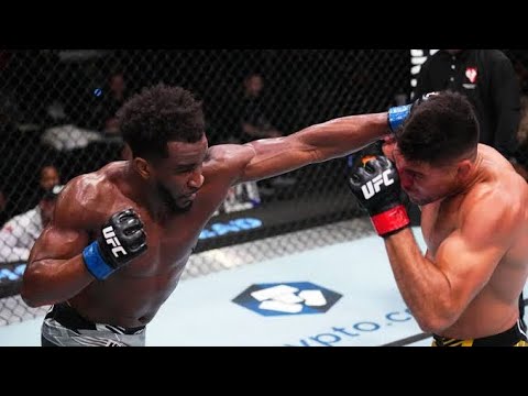 Geoff Neal dropping BOMBS against Vicente Luque
