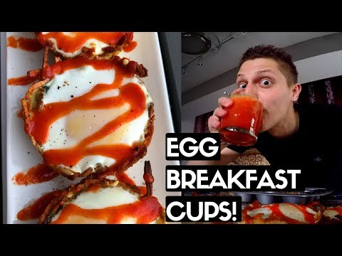 J-Mac | Hash Brown Breakfast Cups Recipe | Meal Prep for the Week! (2018)