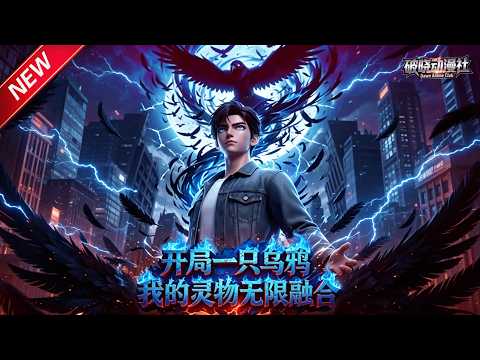 MULTISUB📢新番上线《开局一只乌鸦，我的灵物无限融合》第1~66集丨开局废灵乌鸦，身怀图鉴能复制融合灵宠，一路进化神鸦！#最新漫剧 #破晓动漫社