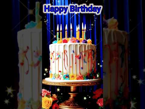 Wish you a joyful happy birthday🎉🌻✨🌻✨💖💐💐