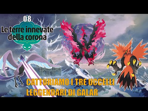 Catturiamo gli uccelli leggendari di Galar - Pokémon Spada Landa Corona - gameplay 8