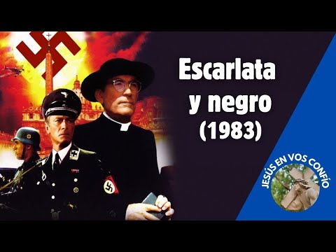 Escarlata y negro (1983) #peliculas #basadoenhechosreales #peliculascristianas #catolicos
